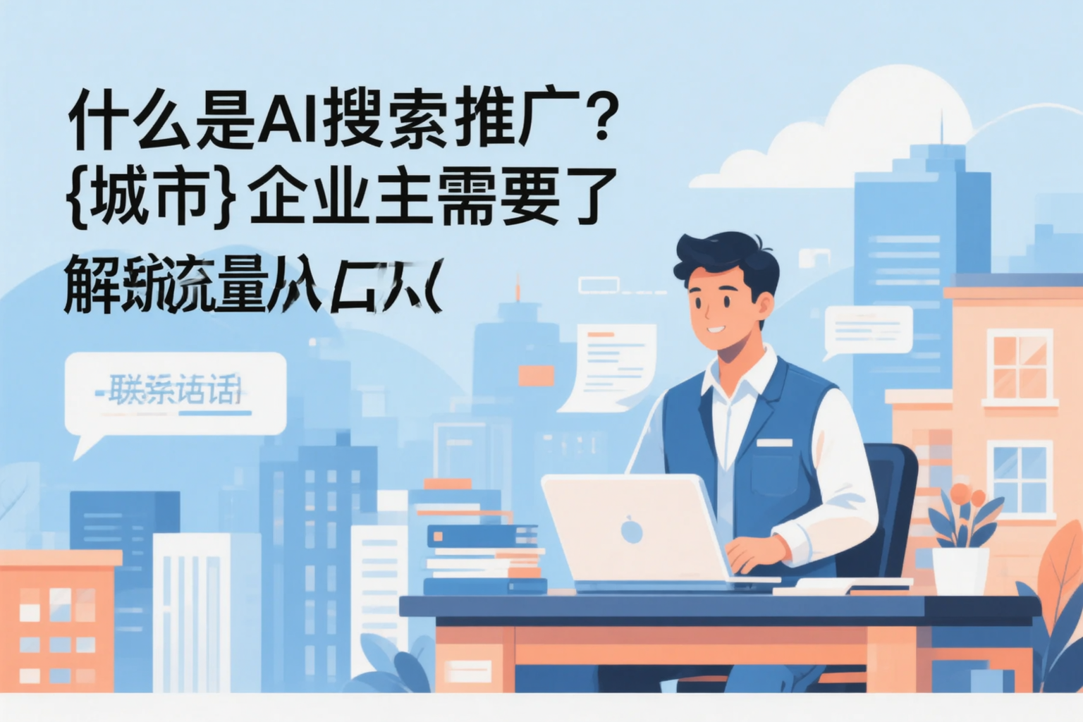 什么是AI搜索推广？可克达拉企业主需要了解的新流量入口