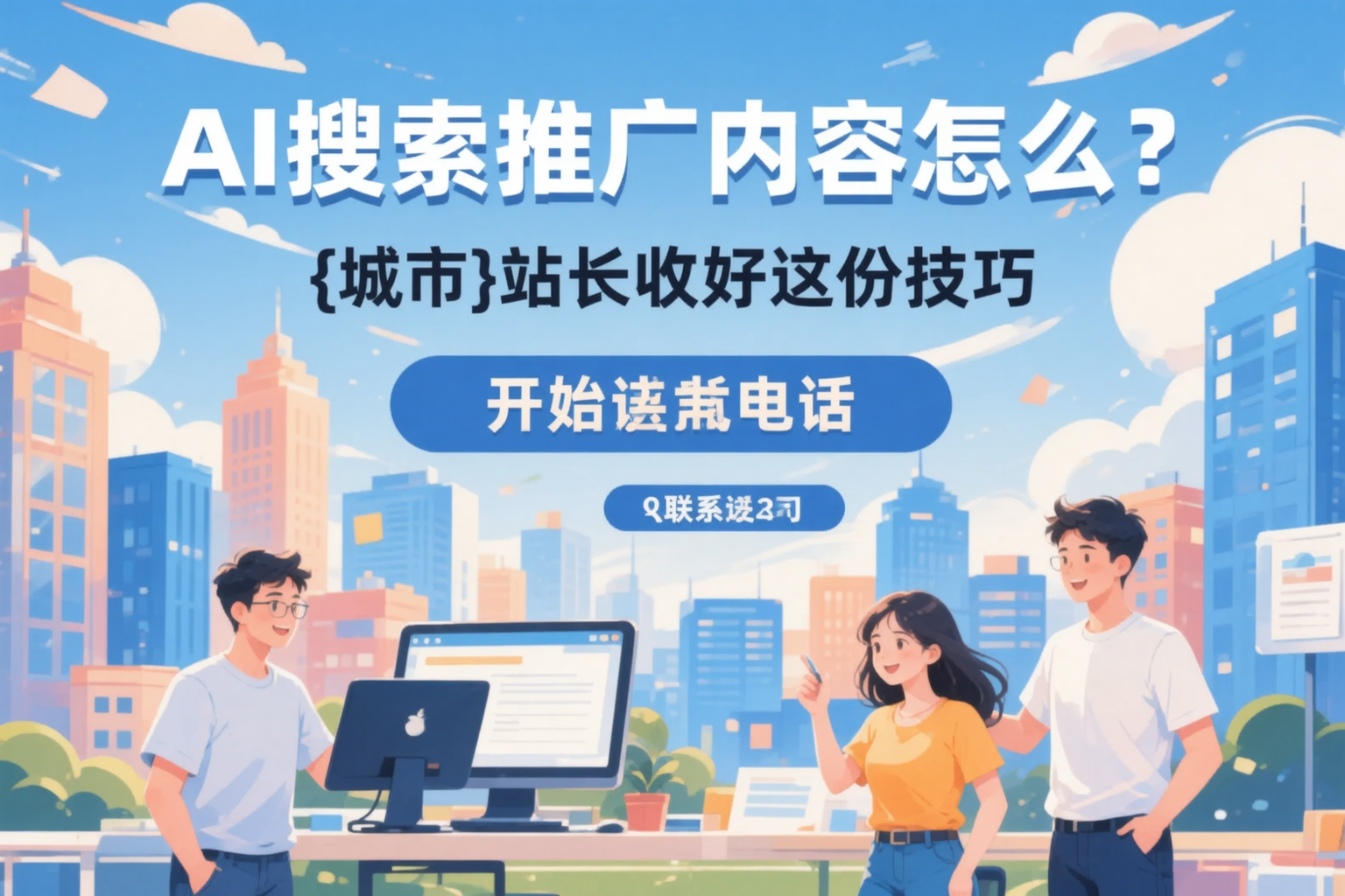 AI搜索推广内容怎么写？可克达拉站长收好这份技巧