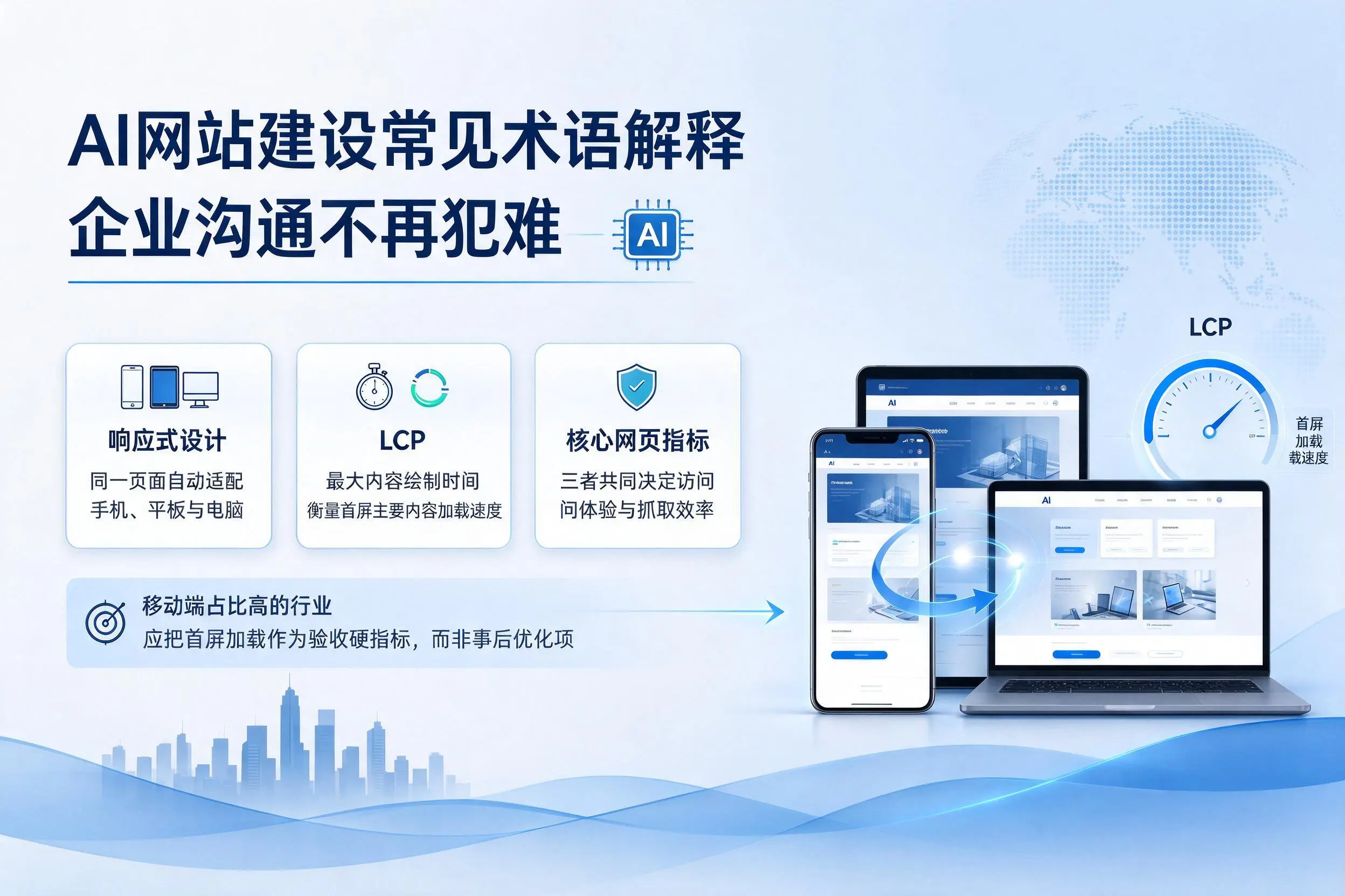 AI网站建设常见术语解释，可克达拉企业沟通不再犯难