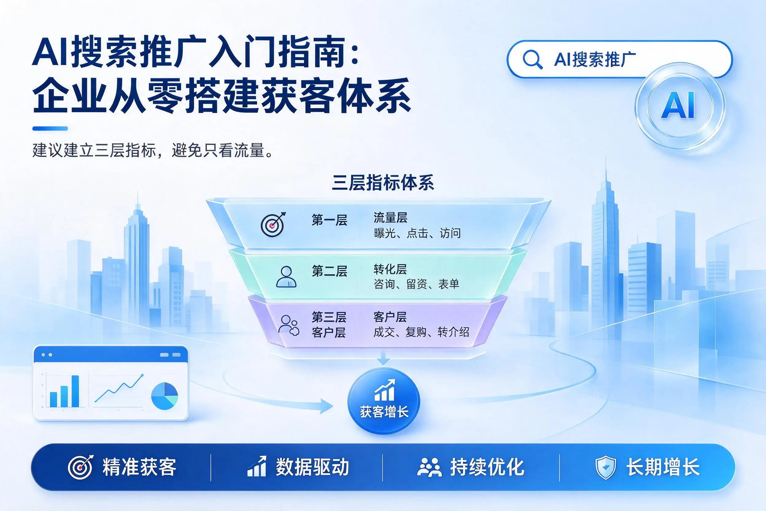 AI搜索推广入门指南:可克达拉企业从零搭建获客体系