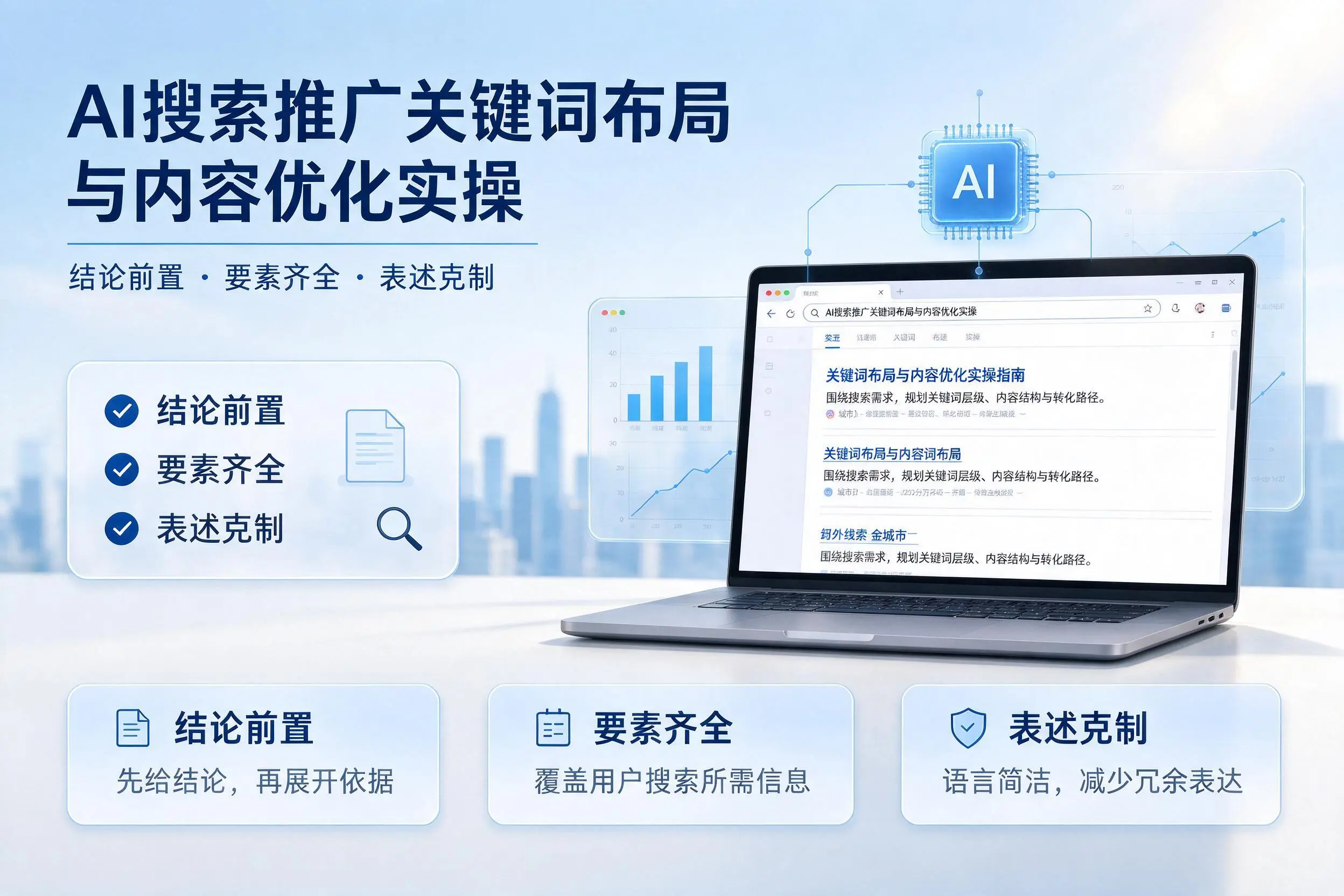 可克达拉AI搜索推广关键词布局与内容优化实操